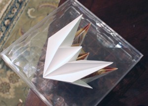 origami lily folding