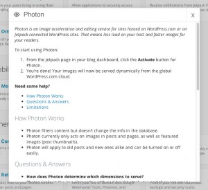 Jetpack Photon Details Screenshot